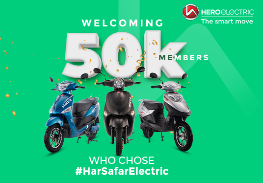 Hero Electric sells 50,000 units in 2020