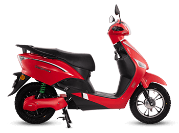 Hero Electric Optima LX VRLA Bike Red Colour - Gallery